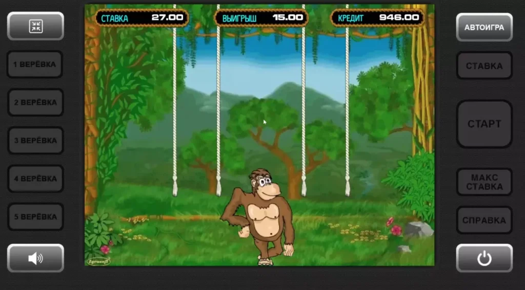 Бонуска Crazy Monkey